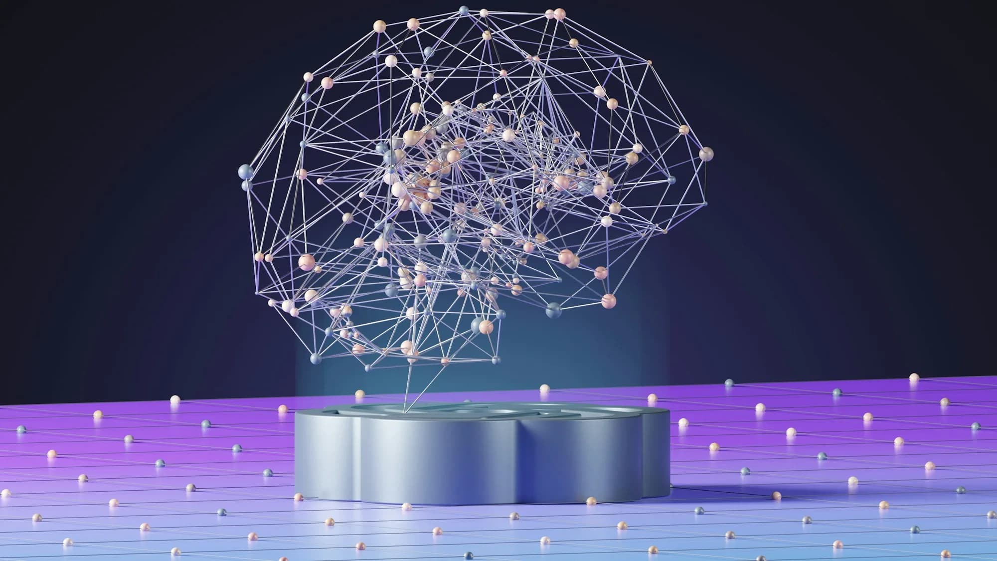 Räumliche Visualisierung eines neuronalen Netzes